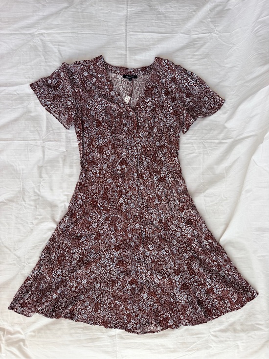 Madewell Dresses & Skirts - Madewell Floral Short Sleeve Mini Dress